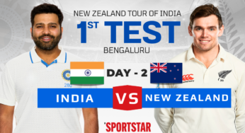 IND vs NZ highlights, Day 2, 1st Test: New Zealand 180/3 at stumps; Mitchell, Ravindra at crease