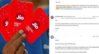 When Reliance threatened a Hyderabad techie with legal action over Jio domain in 2014